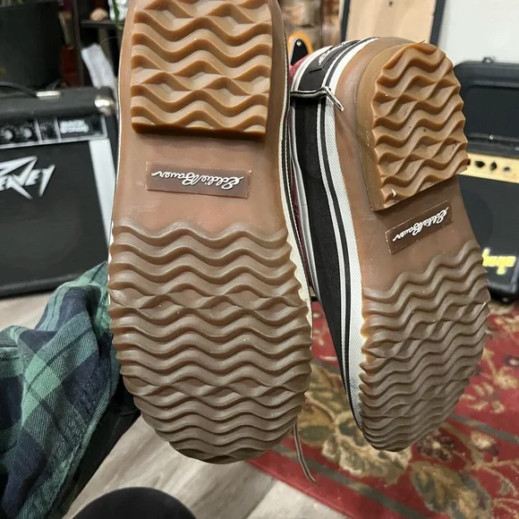 Eddie Bauer Burgundy and Brown Duck Boots - Picture 3 of 4